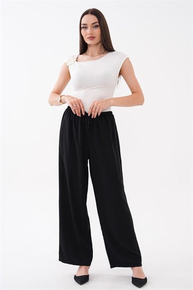 Kadın Bol Paça Tensel Pantolon 260633 -