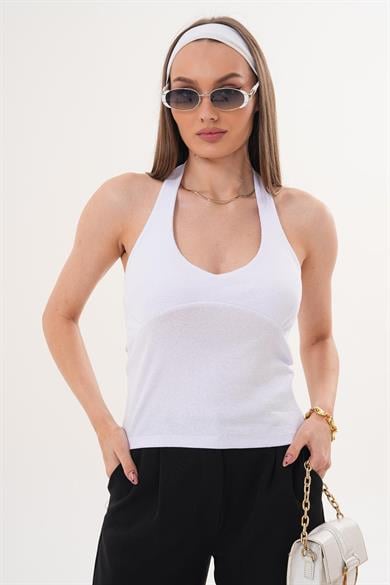 Kadın Boyundan Geçmeli Kaşkorse Body - 260028