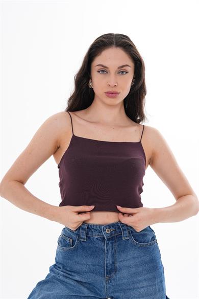 Kadın İp Askılı Örme Büstiyer 250039 -