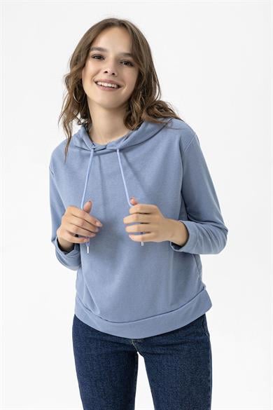 Kadın Kapüşonlu Sweatshirt