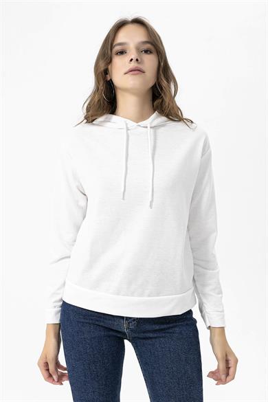 Kadın Kapüşonlu Sweatshirt
