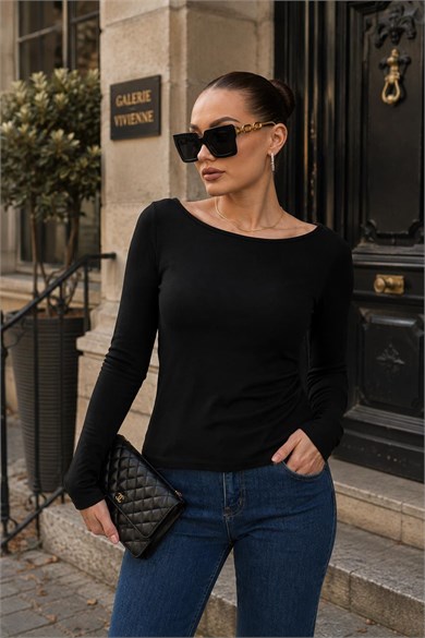 Kadın Kayık Yaka Modal Badi 265086 -