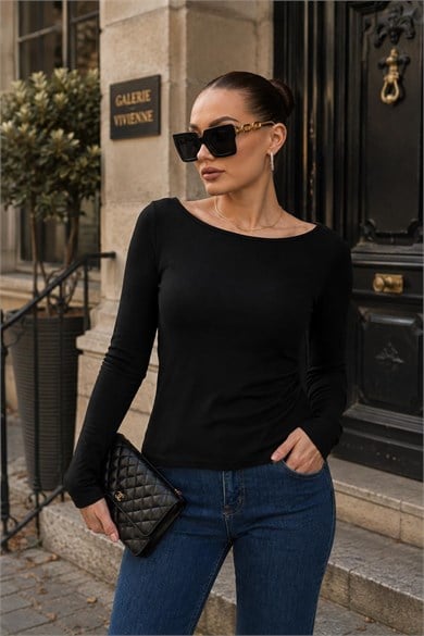 Kadın Kayık Yaka Modal Badi 265086 -