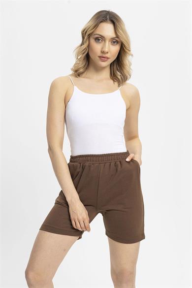 Kadın Penye Mini Şort 250058 -