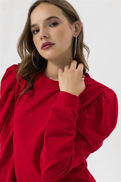 Kadın Prenses Kol Sweatshirt 235085 -