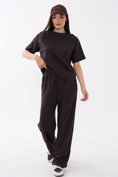 Kadın Tişört Pantolon Modal Takım 260521 -