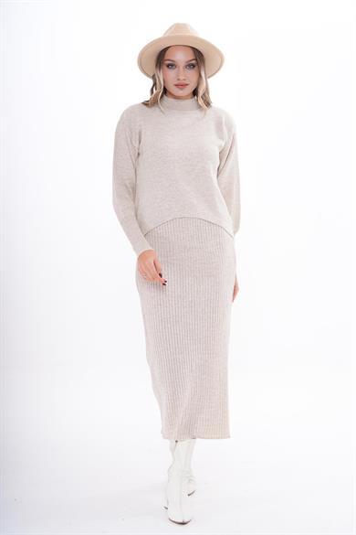 Kadın Triko Örme İkili Takım 255050 -