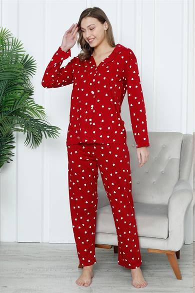 Kadın Uzun Kol Pijama Takım 245072 -