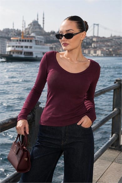Kadın V Yaka Modal Badi 265087 -