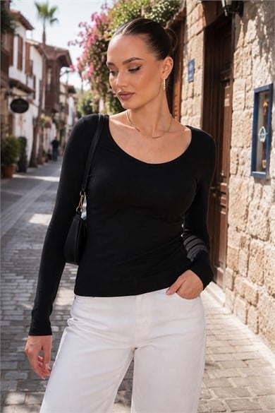 Kadın V Yaka Modal Badi 265087 -