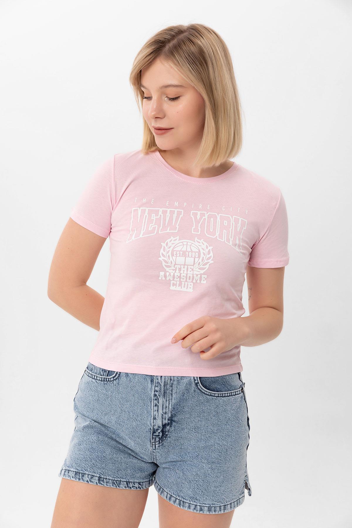 Kadın Baskılı Tişört