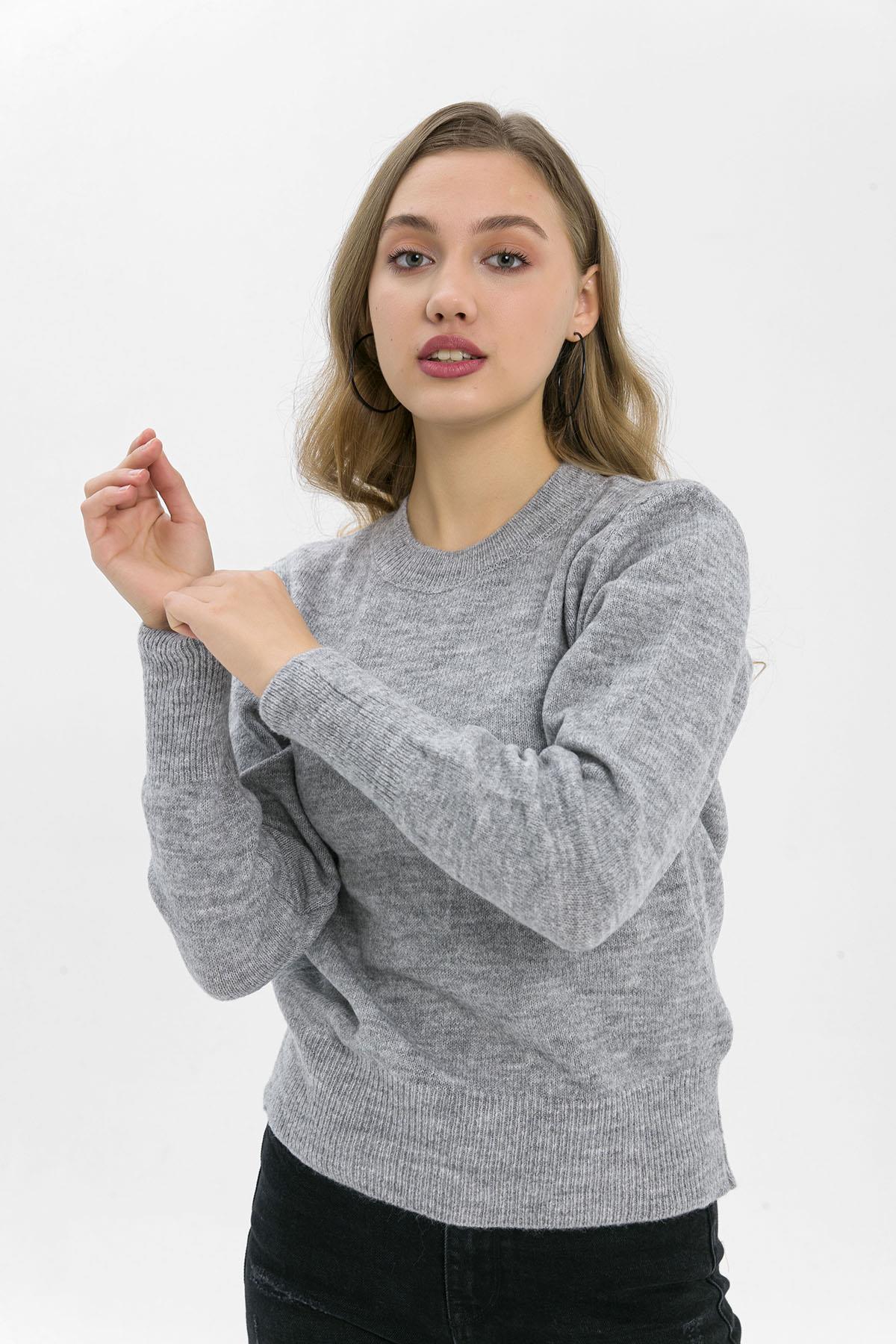 Kadın Triko Örme Kazak