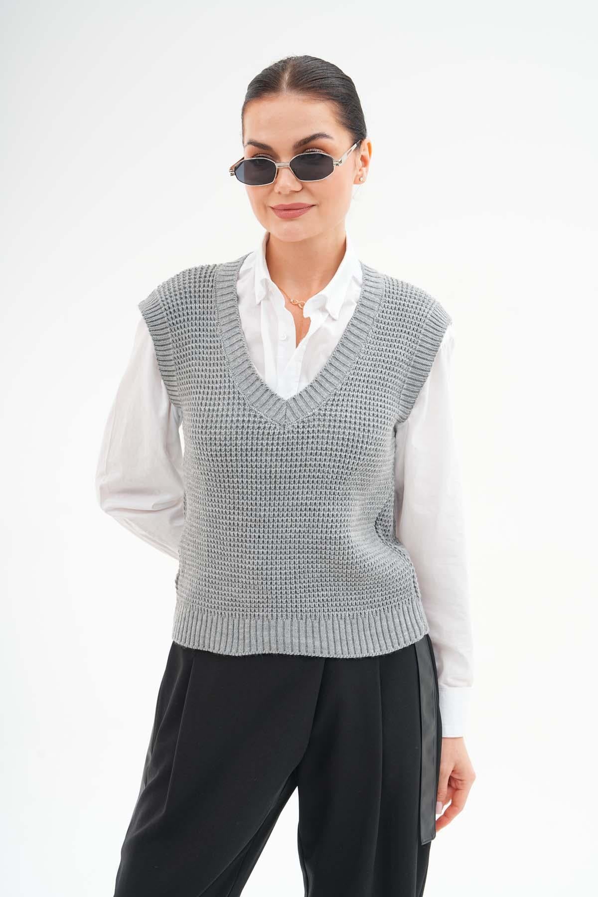 Kadın Triko Örme Süveter