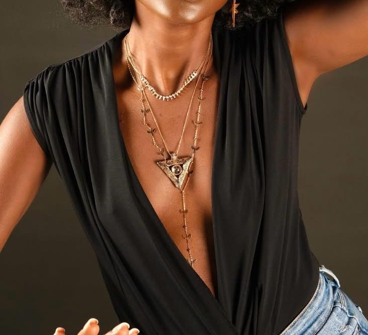 MIYUKI TALISMAN ANGEL OF MICHAEL NECKLACE