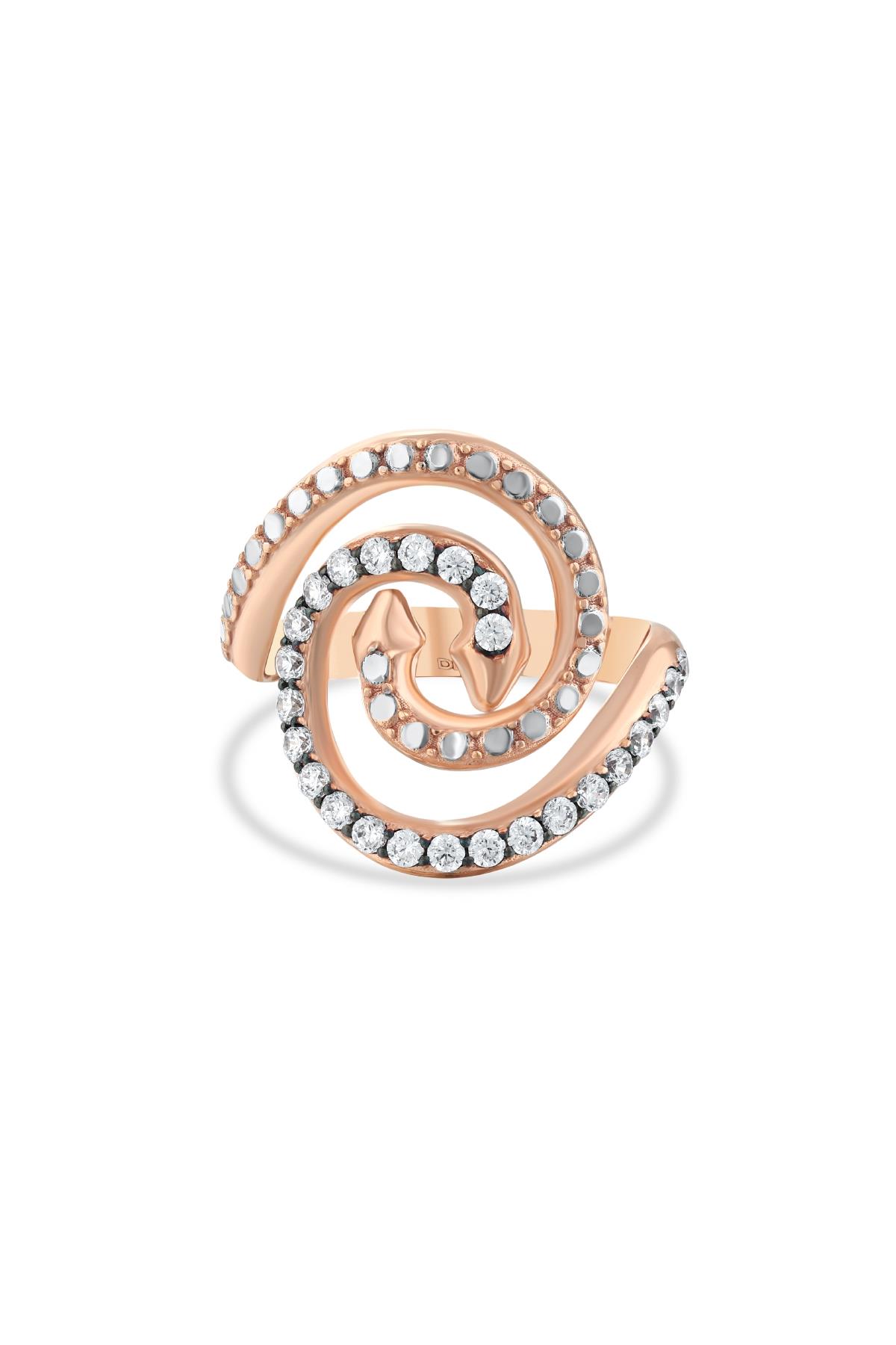 PIRLANTALI YILAN YÜZÜK