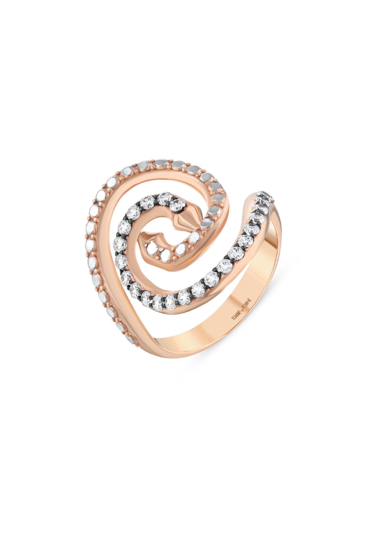 PIRLANTALI YILAN YÜZÜK