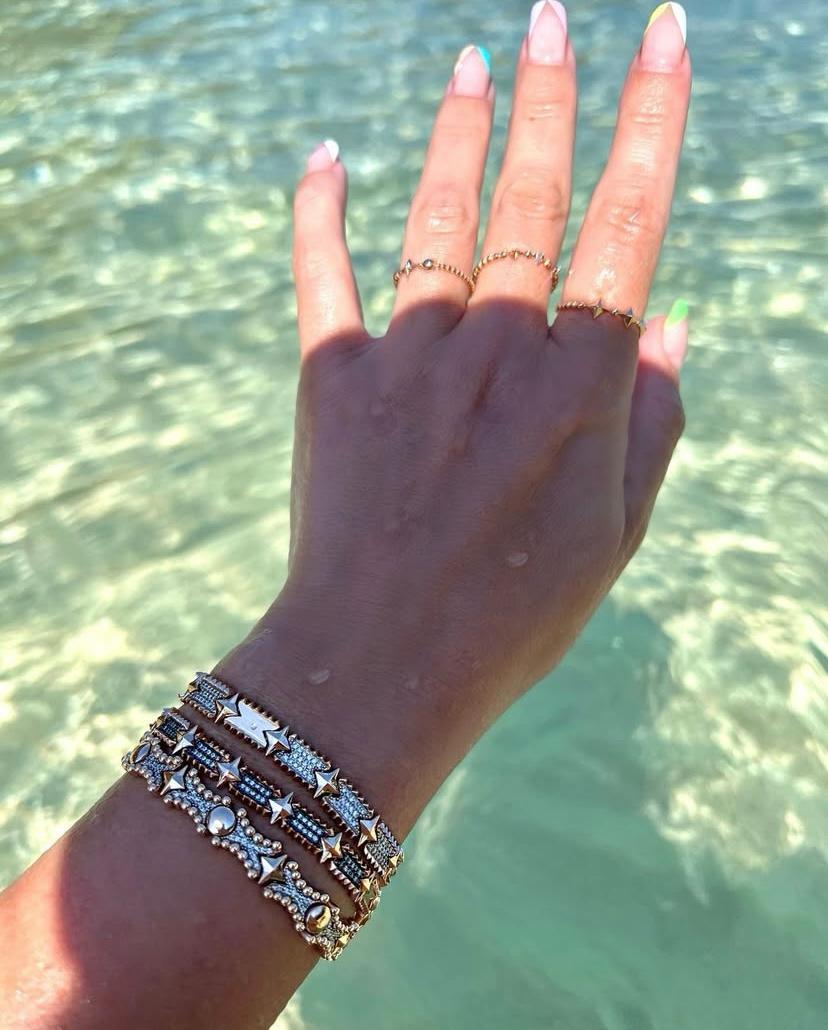 Şira Yıldızı Kalın Su Yolu Bileklik