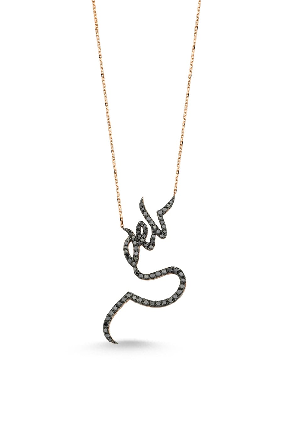 BLACK DIAMOND GEL NECKLACE