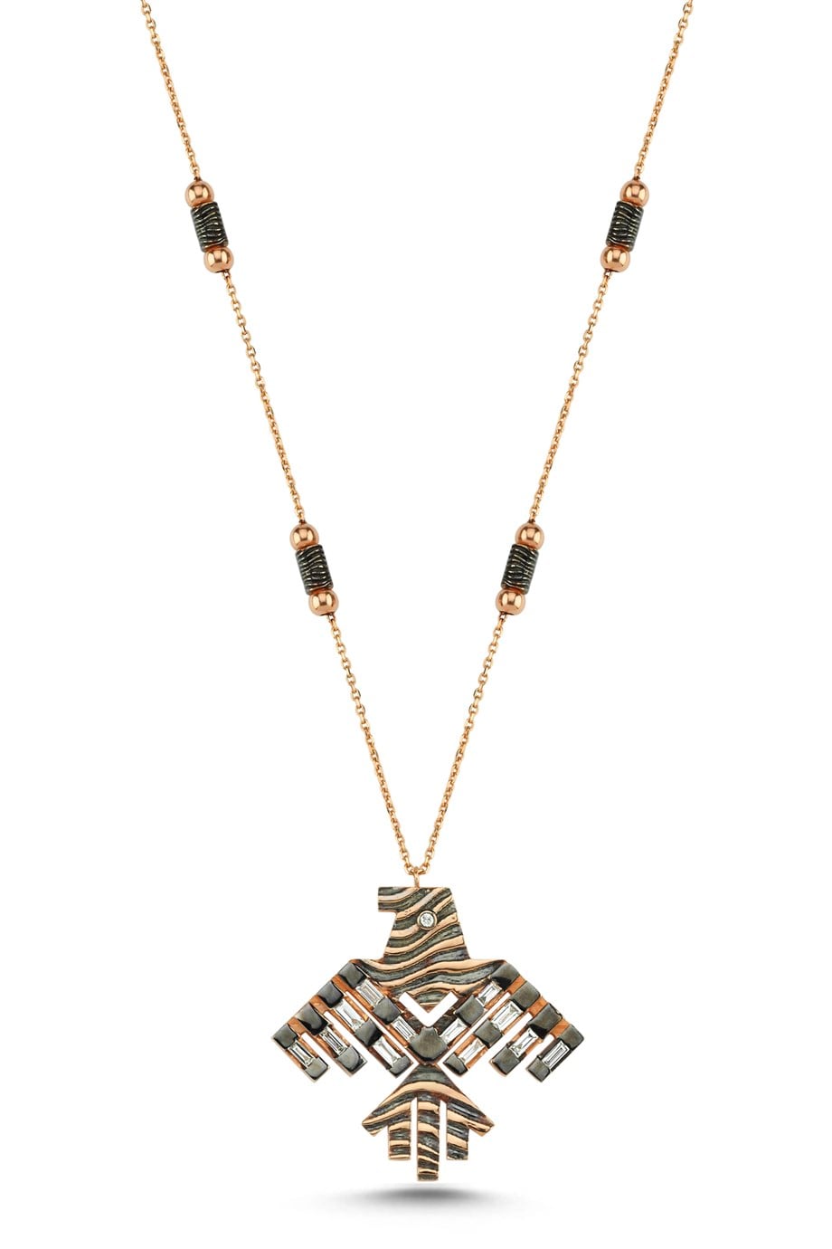 EAGLE DIAMOND NECKLACE