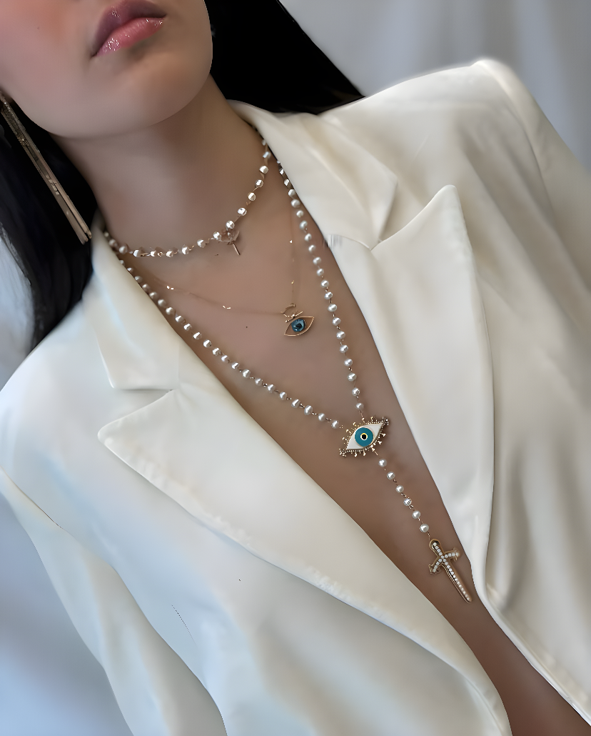 MINI EYE NECKLACE NON DIAMOND