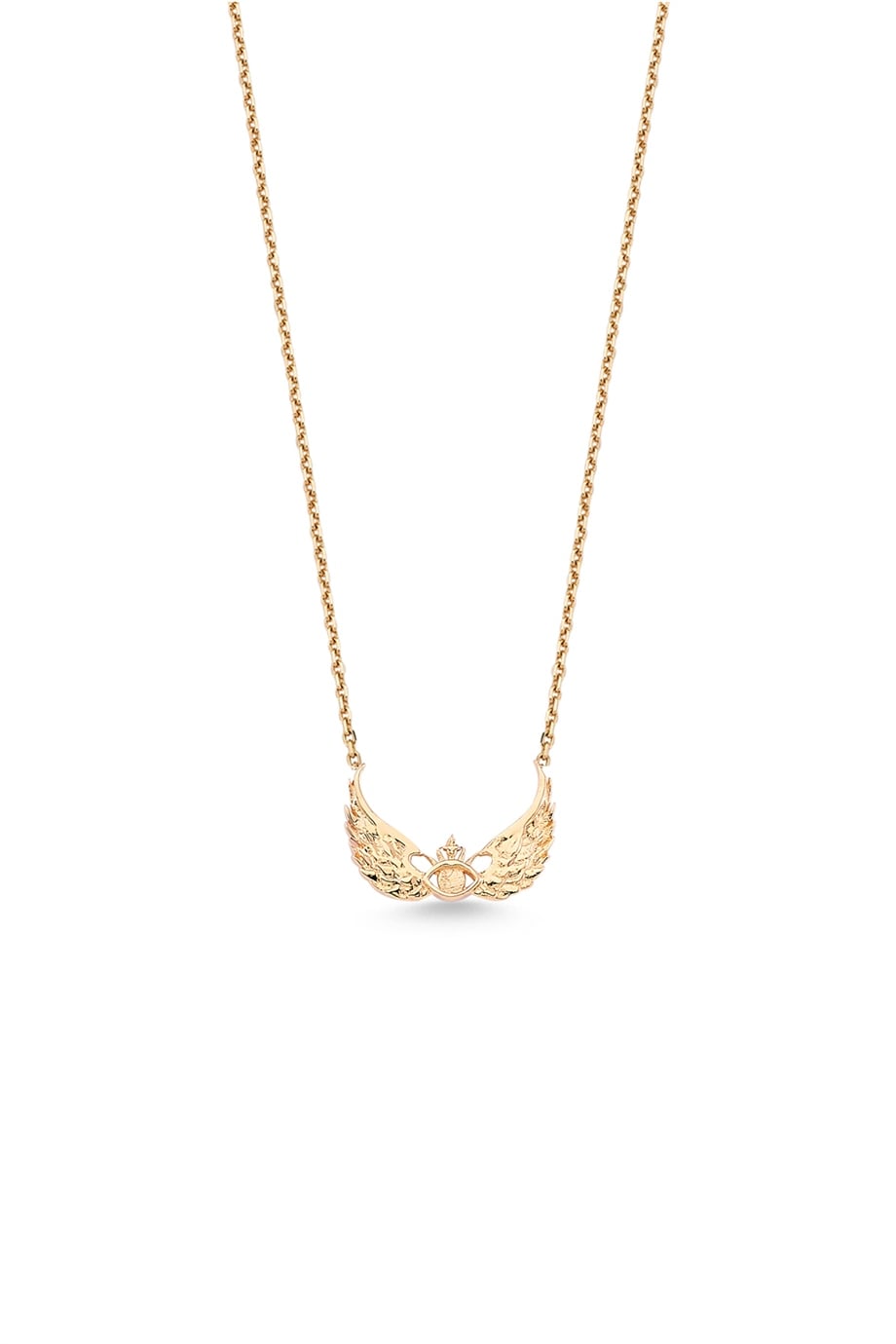 TINY ANGEL OF CHAMUEL NECKLACE NON DIAMOND