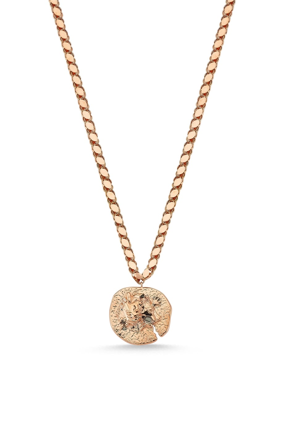 VINTAGE CHAIN FIRST MONEY  NECKLACE
