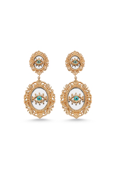 MIRROR EARRING