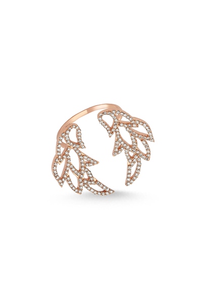 WHITE DIAMOND ANGEL OF ABUNDIA RING