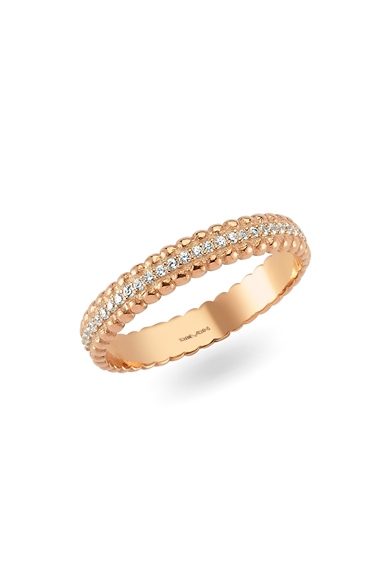 SINGLE LINE WHITE DIAMOND GUVERSEL RING