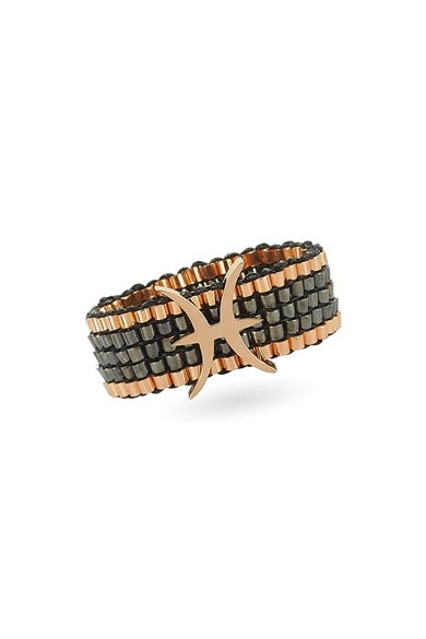 ZODIAC MIYUKI WEAVE RING