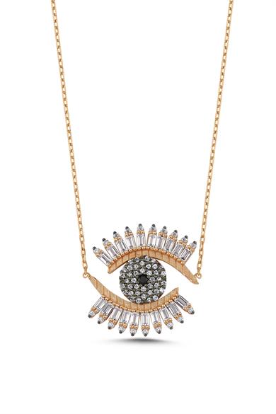 Look Beyond Pırlantalı Göz Kolye