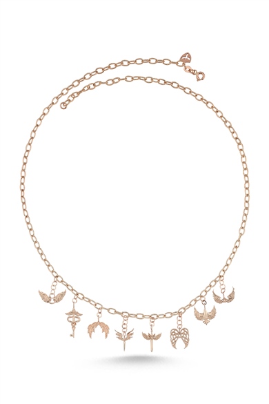 Çoklu Melek Charm Kolye