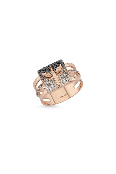 DEGRADE DIAMOND ANGEL OF MICHAEL RING
