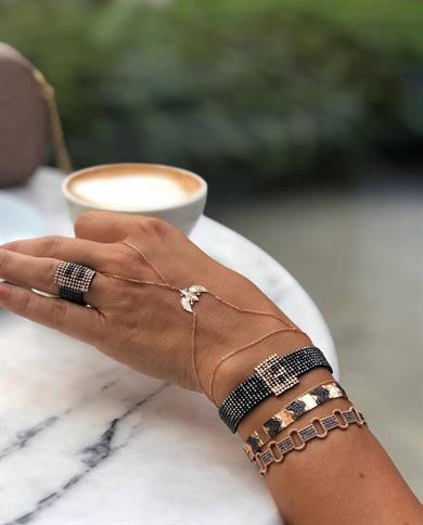 LETTER WEAVE BRACELET