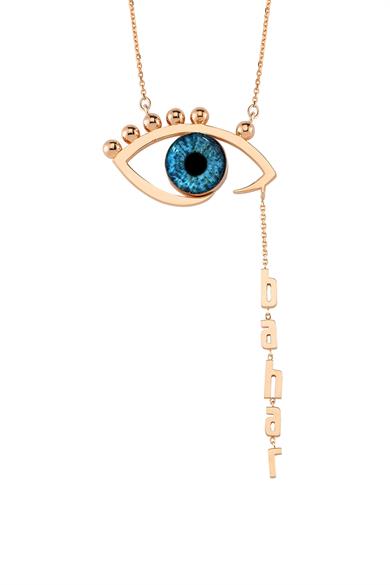 EYE NAME TAG NECKLACE