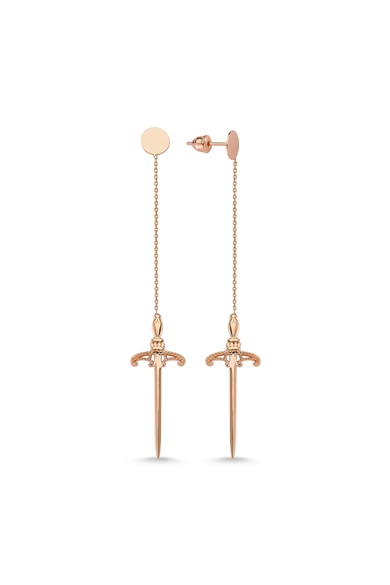 SWORD GOLD EARRING