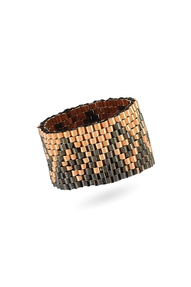 FIGURE OF CARPET MIYUKI WEAVE RING