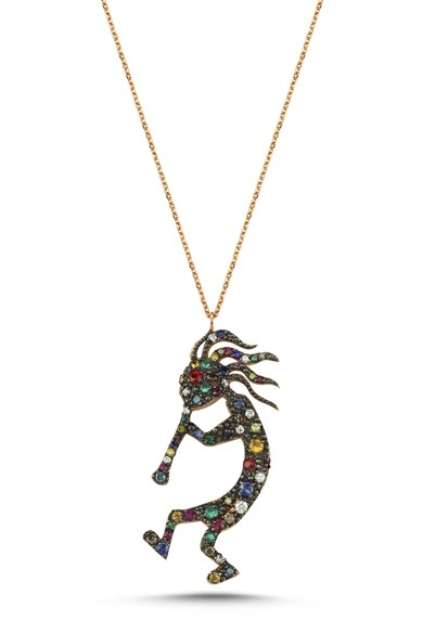 Kokopelli Kolye