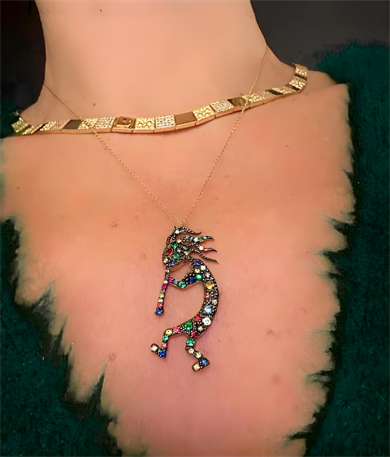 Kokopelli Kolye