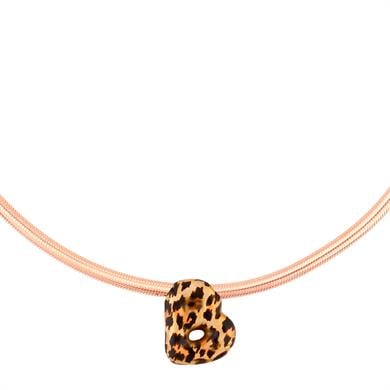 LEOPARDESS KOLYE MİNELİ VE KALIN ZİNCİRLİ