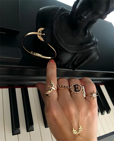 BLUE DIAMOND ANGEL OF MICHAEL RING