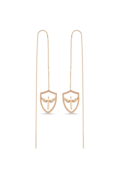 ANGEL OF MICHAEL SWORD PENDANT EARRING