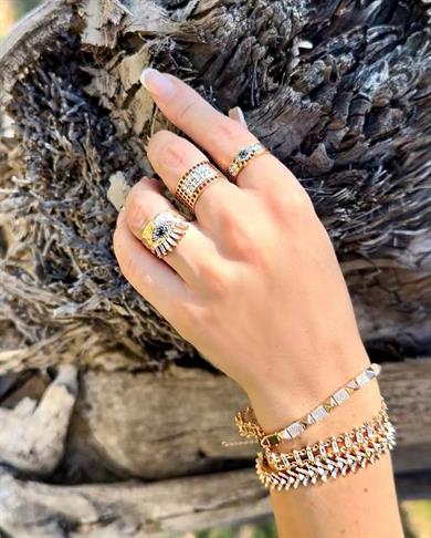 Pırlantalı Göz Yüzük