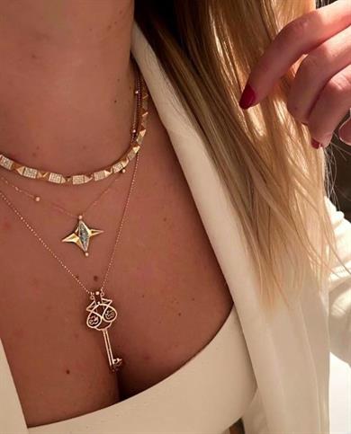 STAR OF SIRIUS DIAMOND NECKLACE 