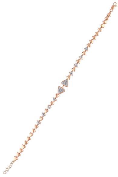 PIRLANTALI TRİPLE PATH BİLEKLİK