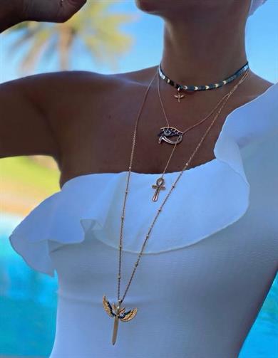 Siyah Pırlantalı Mikail Meleği Jumbo Boy