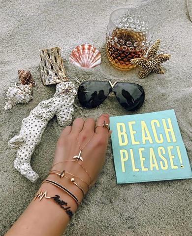 BLACK STONE GLOBE RING