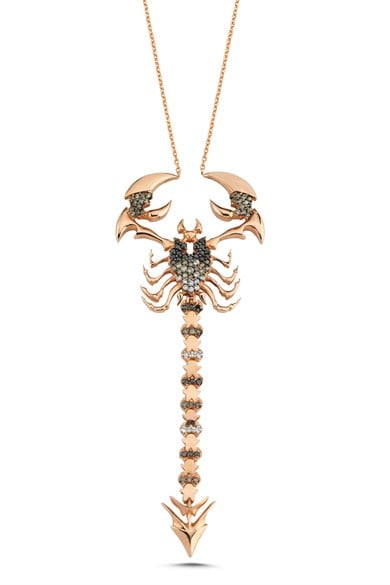 SCORPION DIAMOND NECKLACE