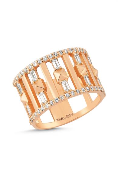 TAŞLI ÇUBUK PRİZMA YÜZÜK