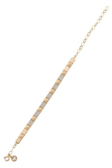 TAŞLI ÜÇGEN PİRAMİT BİLEKLİK